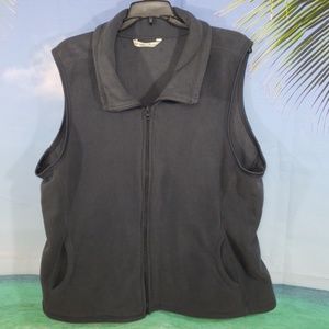 Old Navy Women's XXL Gray Vest Fleece Color Gray